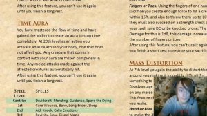 Dungeons and Dragons Homebrew Adventurer's Guide: Bender Class