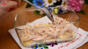 Вкуснейший САЛАТ "ОЗОРНОЙ ЦЫПЛЁНОК" - Лучшая идея на Праздничный СТОЛ! Новогоднее меню 2022