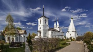 Калуга.  Спасо-Преображенский Воротынский монастырь