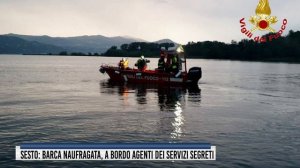 Sesto: barca naufragata, a bordo agenti dei servizi segreti