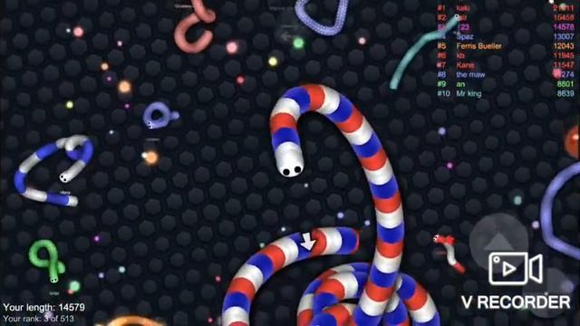 Видео прохождение игры змейка