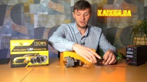 Светодиодные линзы Kaixen i2 50W - двухчиповые бюджетные модули с отличными характеристиками