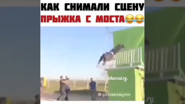 Ветреный / как снимали сцену прыжка с моста смотреть онлайн