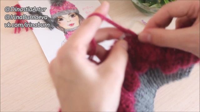 ПРОСТАЯ ВЯЗАНАЯ ШАПКА НА 2 СПИЦАХ / ПОДРОБНЫЙ МАСТЕРКЛАСС #вязаниедляначинающих #шапкаспицами