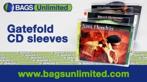 Gatefold CD Sleeve from Bags Unlimited