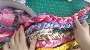 Заплетаю косы. Мой способ хранения мулине. Секреты вышивки.