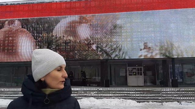 Отзыв о медиафасаде на ДК "Юбилейный" от компании HD LED TECH, г. Ивантеевка,