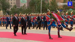 Президенты России и Монголии почтили память маршала Жукова