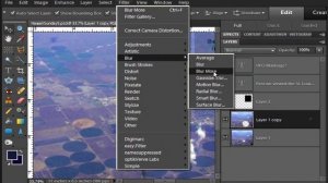 Photoshop Elements Filter Tutorial: Blur More