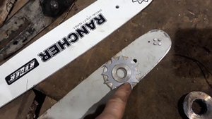 Цепной привод на бензорез (бензоболгарку).