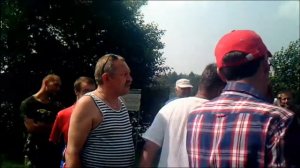 Соревнование по рыбной ловле ЛТЗ. г. Людиново. 3 часть (Перетягивание каната)