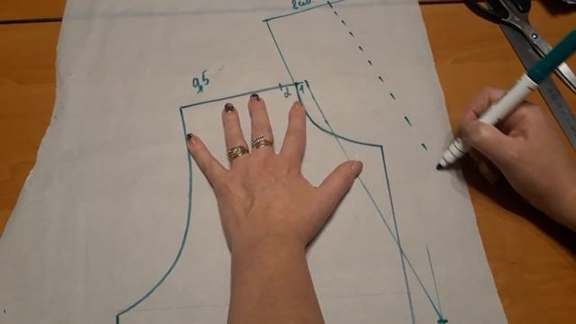 Шалевый воротник. Пошаговое построение.mp4 смотреть онлайн