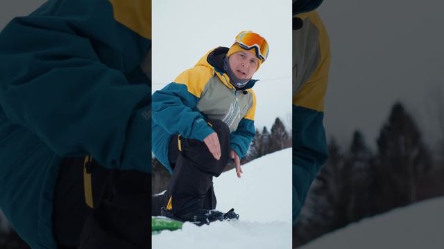 Как грамотно делать поворот на сноуборде 🔥