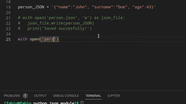 How to Save and Load Data in Python Using JSON Files | Python JSON Module смотреть онлайн