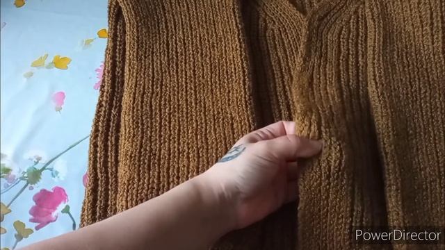 Связала кардиган/распускаю носок/манишка дочке/новый процесс