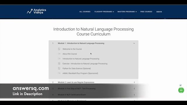Free NLP Course with Certificate | Natural Language Processing Course смотреть онлайн