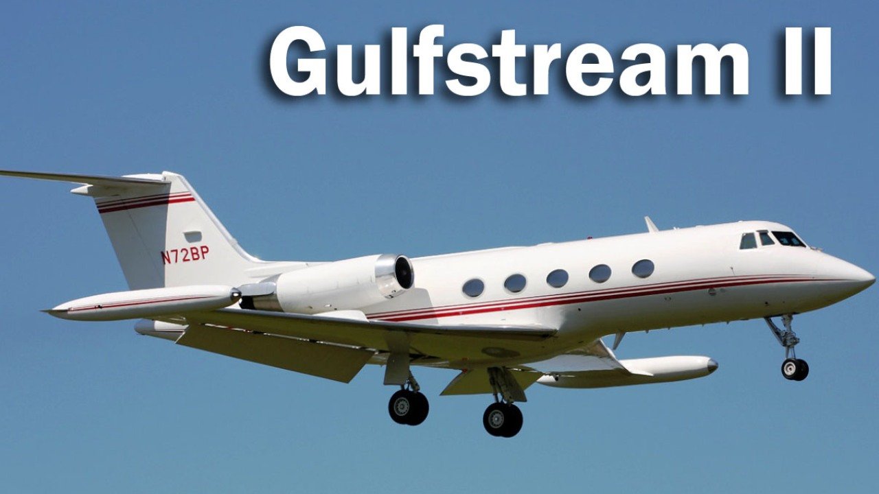 Gulfstream II - первый бизнес-джет Gulfstream