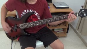 Nirvana - In Bloom bass cover