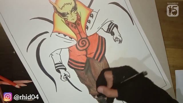 Drawing Naruto Mode Bijuu Terakhir - Manga Boruto Chapter 52 смотреть онлайн