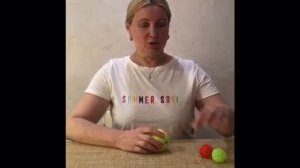 Пальчиковая гимнастика "Мячик".