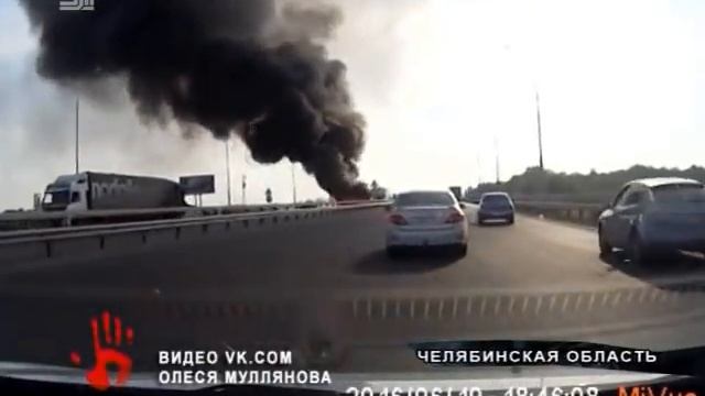 Сгорел автовоз с новенькими машинами смотреть онлайн