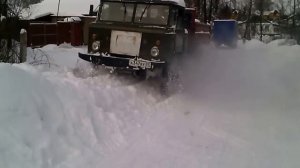 Газ 66 с колесами кф-97