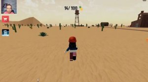 Побег от roblox Queen в пустыне!!(ЯНА МИСС)