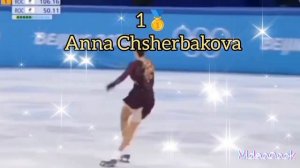 Олимпиада 2022.Анна Щербакова,Александра Трусова,Камила Валиева .???