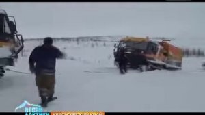 Вездеход КРЕЧЕТ получили таймырские спасатели