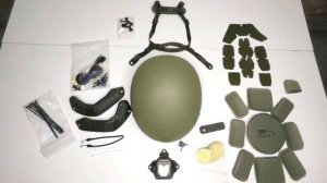 Стандартная комплектация и мод+ бронешлемов ATLAS