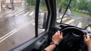 2016 Mercedes Sprinter (2.2 313 CDI 129 HP) | POV Test Drive #777 Joe Black