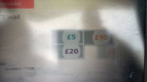 How to make a cash deposit at Santander ATM