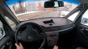Дорожный тест драйв 2005 OPEL MERIVA | Test drive 2005 OPEL MERIVA