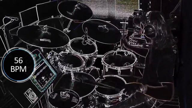 56 bpm Drummer Beat in 12/8 Time смотреть онлайн