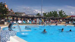 Анапа. Аквапарк "Золотой пляж". #анапа #золотой пляж