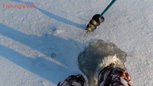 Рыбалка в глухозимье на Волге