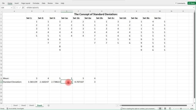 How To Calculate The Standard Deviation In Excel смотреть онлайн