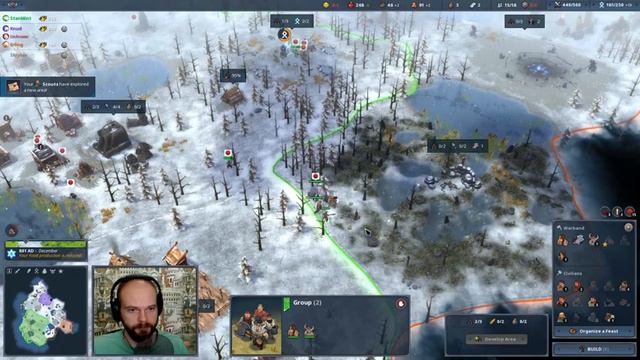 Northgard - Завоевание - Медведь - 10 - (Зов крови, Call of Blood, Bear) смотреть онлайн