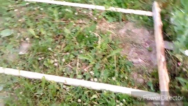 Установка забора.Ч.2. Прикрутил ПРОФНАСТИЛ! смотреть онлайн