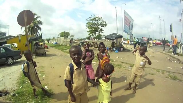 Streets & People of Abidjan. IVORY COAST (Côte d'Ivoire). West Africa смотреть онлайн