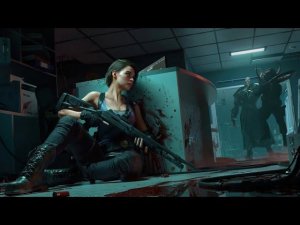 Играем в Resident Evil 3, болтаем... #1