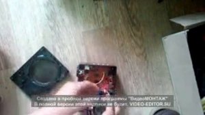 Разбор колонки замена динамика (чуть невзорвал динамик)