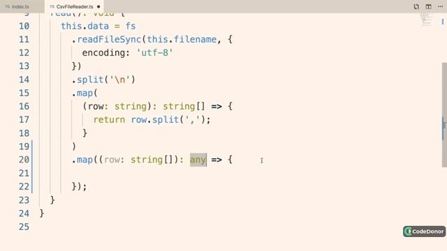 43. Converting Row Values in Typescript | Typescript #typescript #javascript #learning