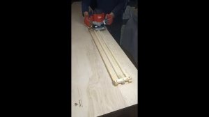 как сделать круглые палочки для мебельных шкантов из реек? how to make round dowel sticks from lath