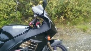 Обзор Suzuki RF 600. Немного о моем моте. Случайно сделанное видео.