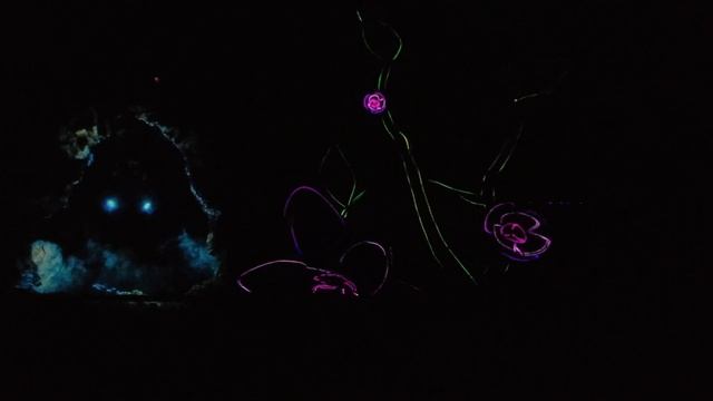 Уникальное лазерное шоу "Великаны Дагестана". Впервые в мире проекция на горе! Сулакский каньон.