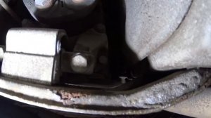 Замена подушки АКПП mercedes W203