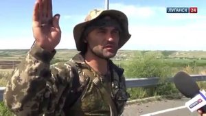 Колонна укранинских военных разбита под Роскошным