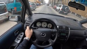 РЕТРО ТЕСТ ДРАЙВ МАЗДЫ ПРЕМАСИ(1.8 100л.с.)ОБЗОР/ДИЗАЙН/ВОЖДЕНИЕ ОТ ПЕРВОГО ЛИЦА