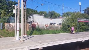 Электричка Домодедово - Москва ( Павелецкий вокзал). Ч.-1. от Расторгуево ( Видное) - до Чертаново.